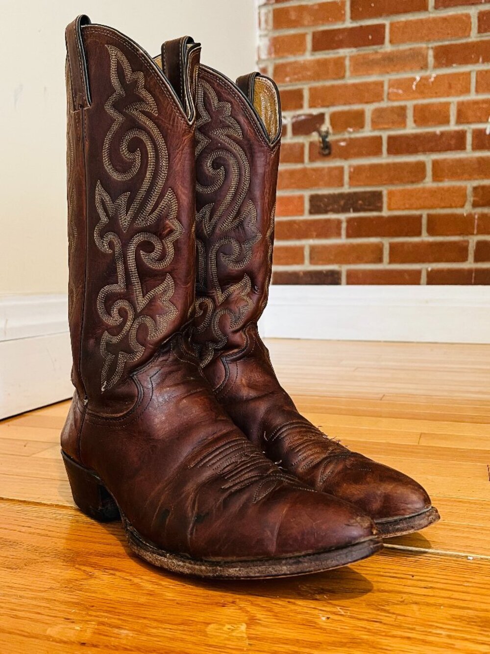 Vintage Women's JUSTIN Cowboy Boots Size 9.5 B - Picture 2 of 16